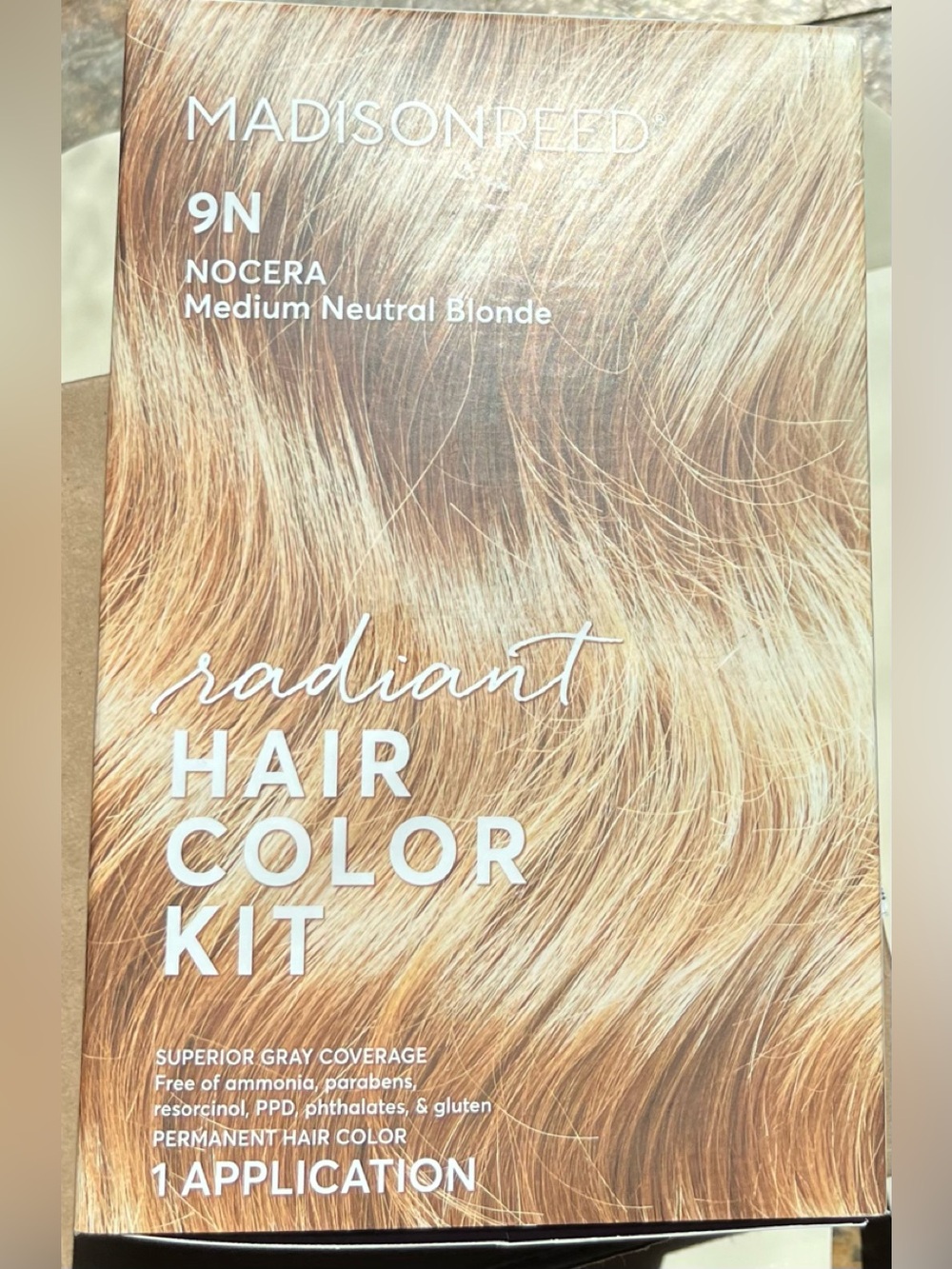 Madison Reed Radiant Hair Color Kit - Medium Neutral Blonde (9N)